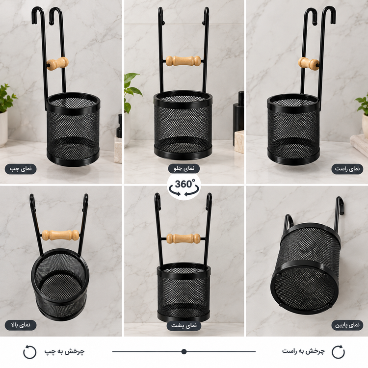جا قاشقی تک قلو ـ فلز ضخیم ـ ضد زنگ