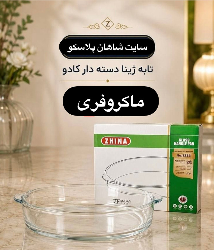 مرغ خوری ماکروفری ژینا تابه ژینا